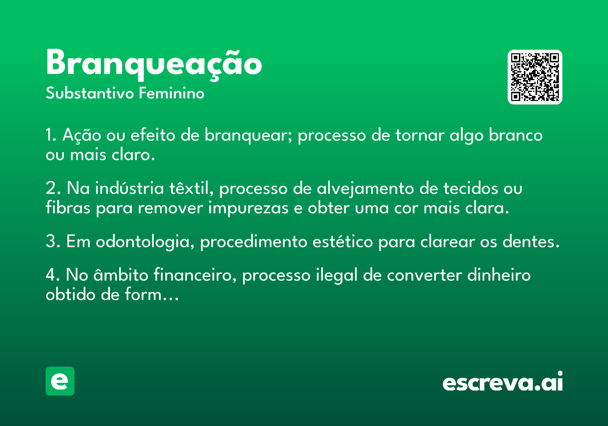 branqueação