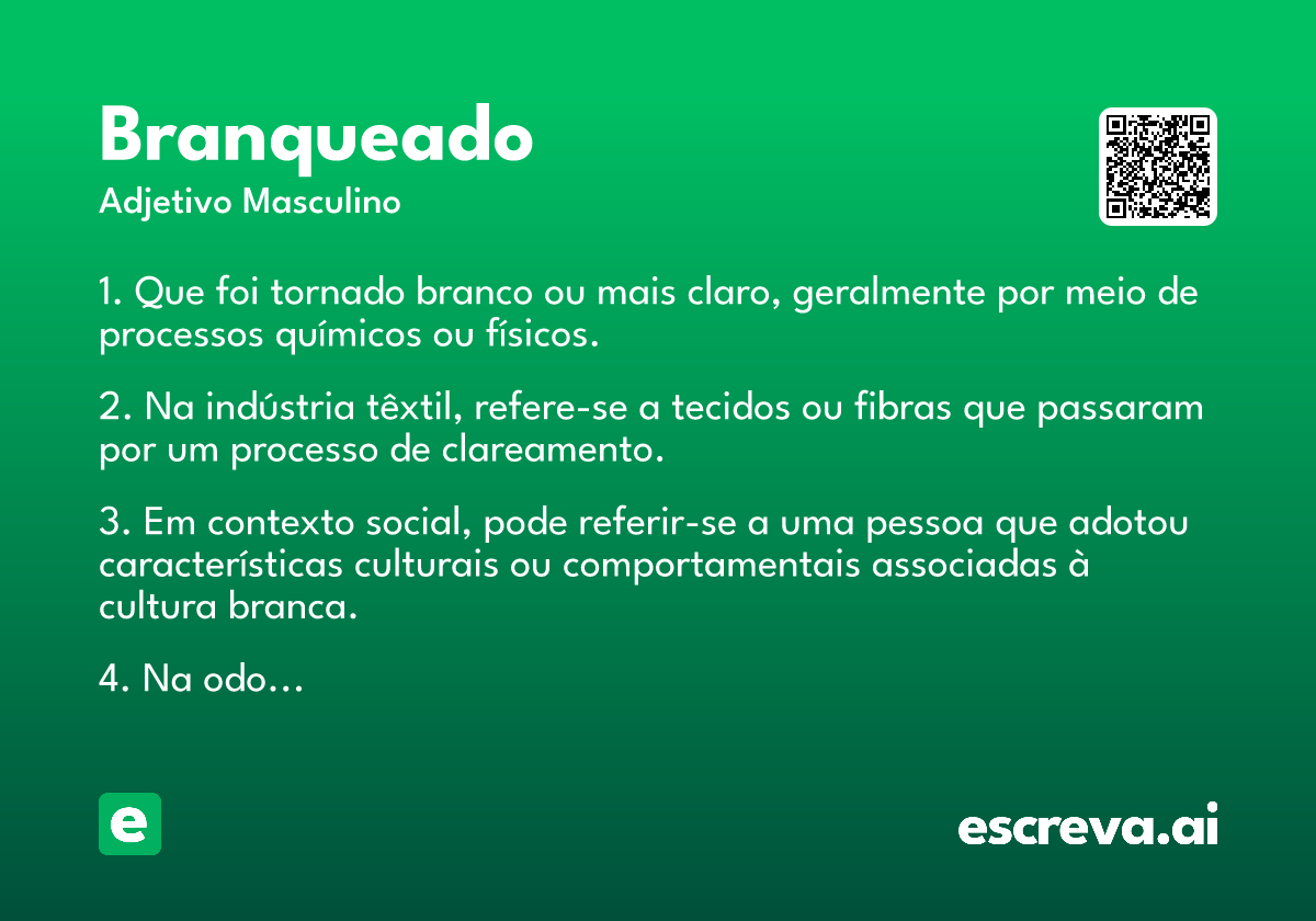 branqueado