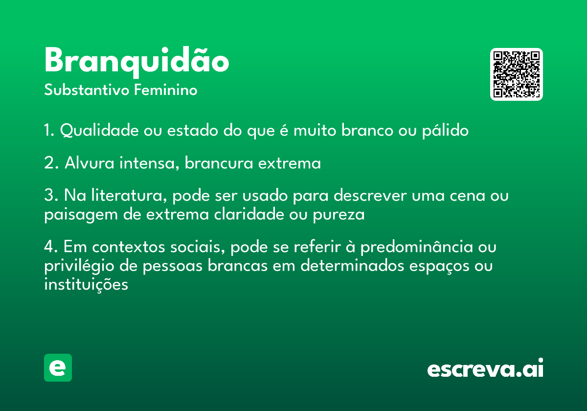 branquidão