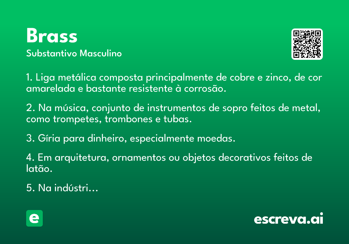 brass