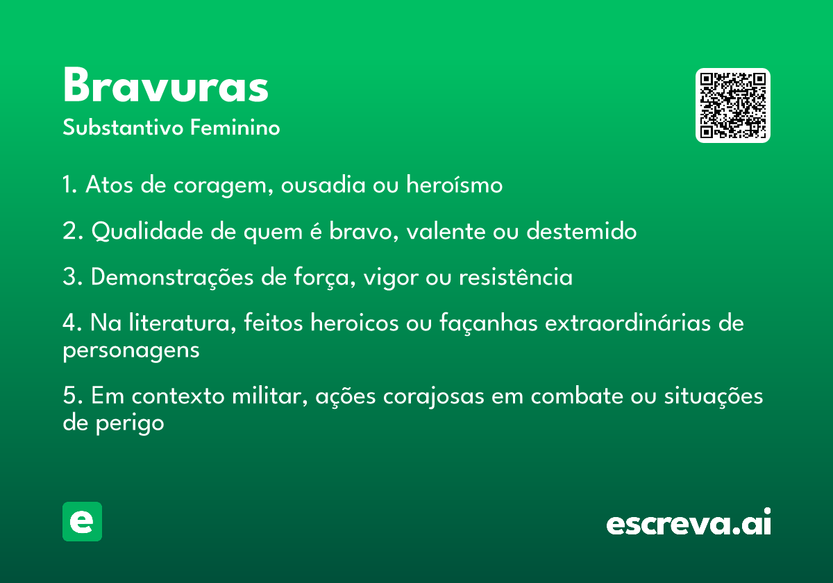 bravuras