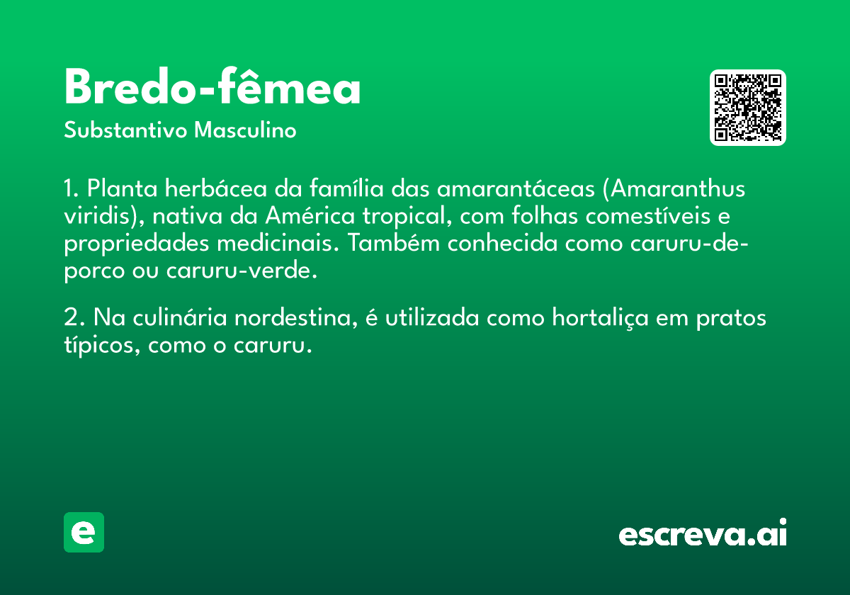 bredo-fêmea