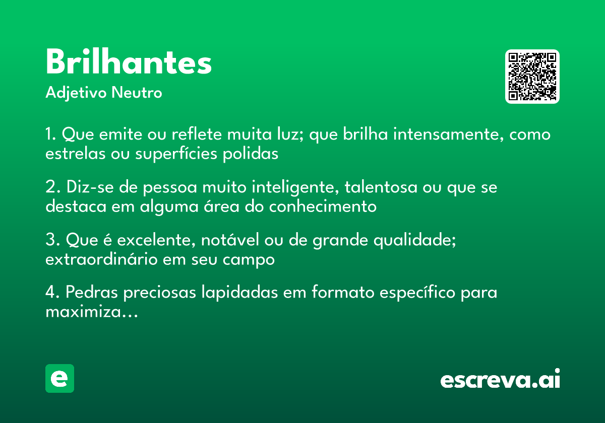 brilhantes