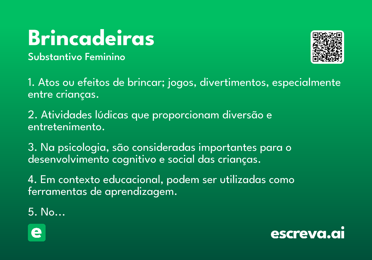 brincadeiras