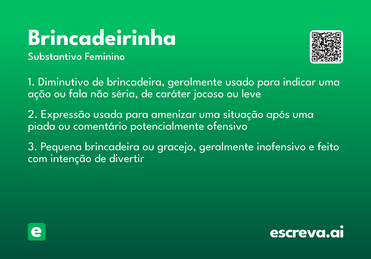 brincadeirinha