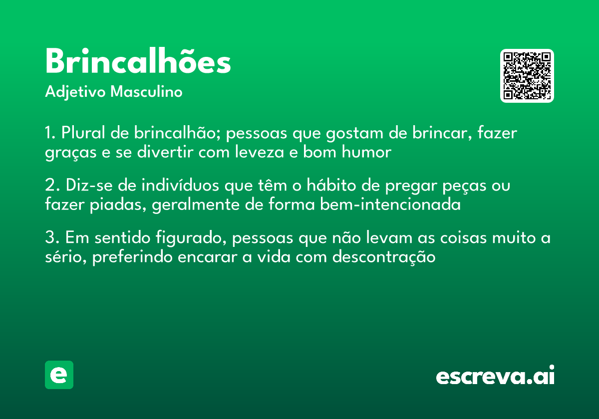 brincalhões