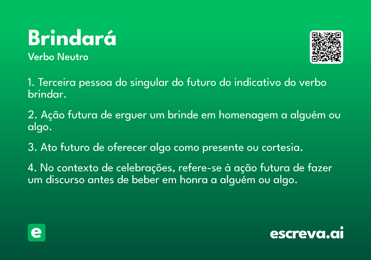 brindará
