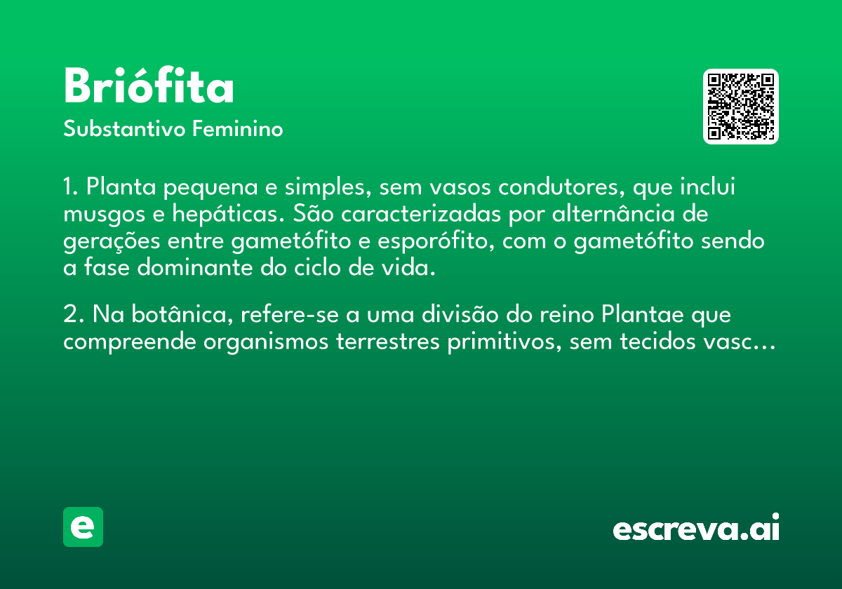 briófita