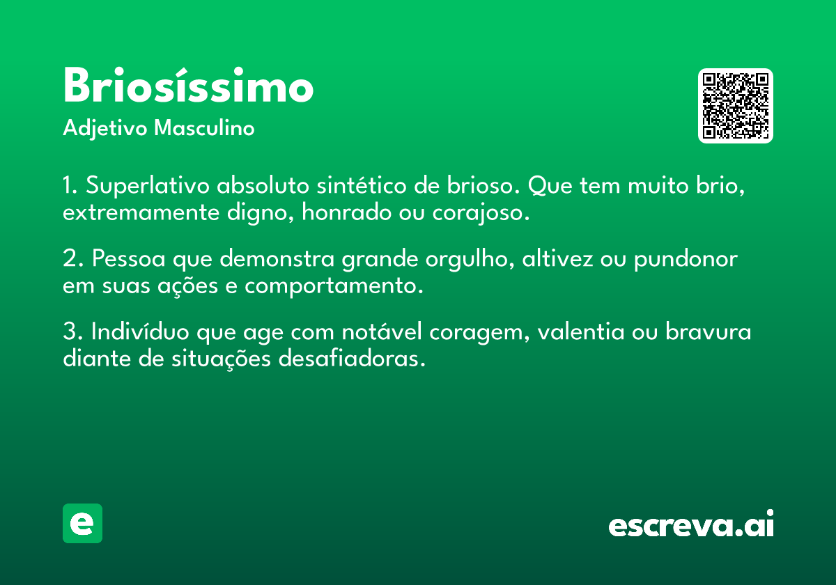 briosíssimo
