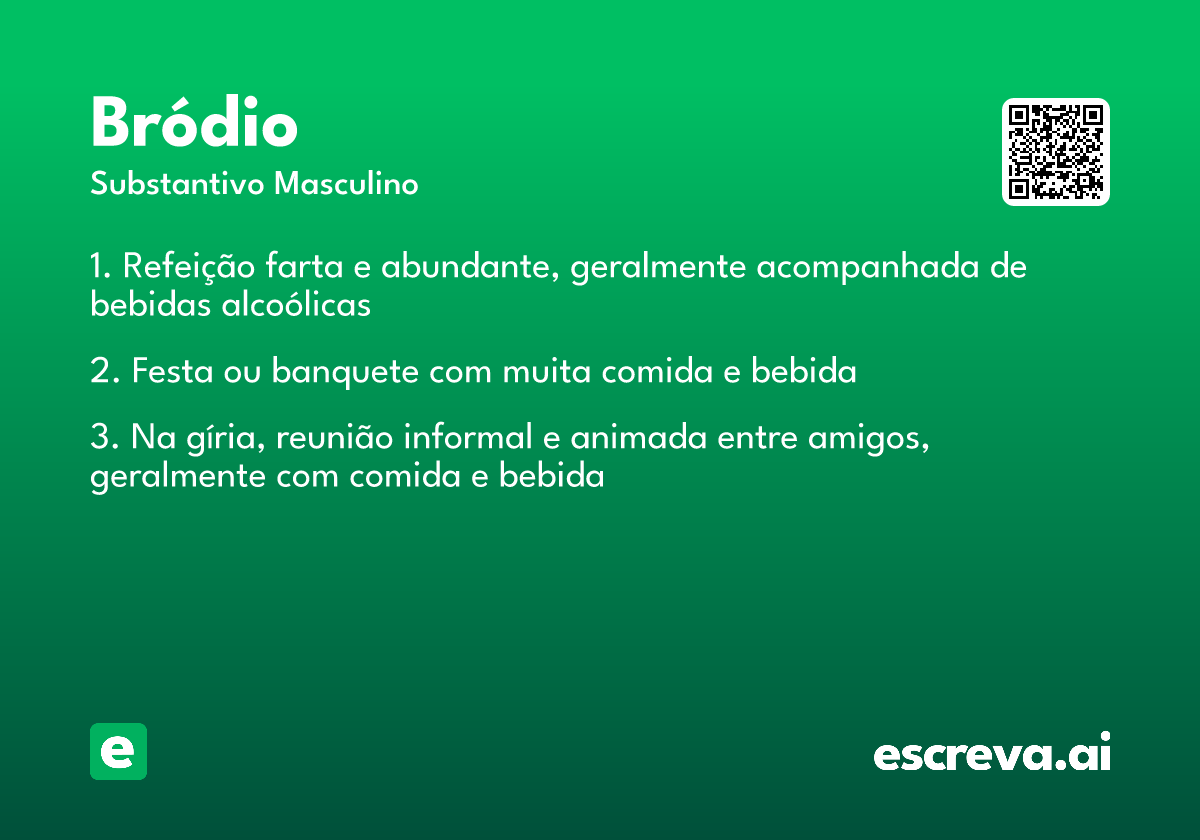 bródio
