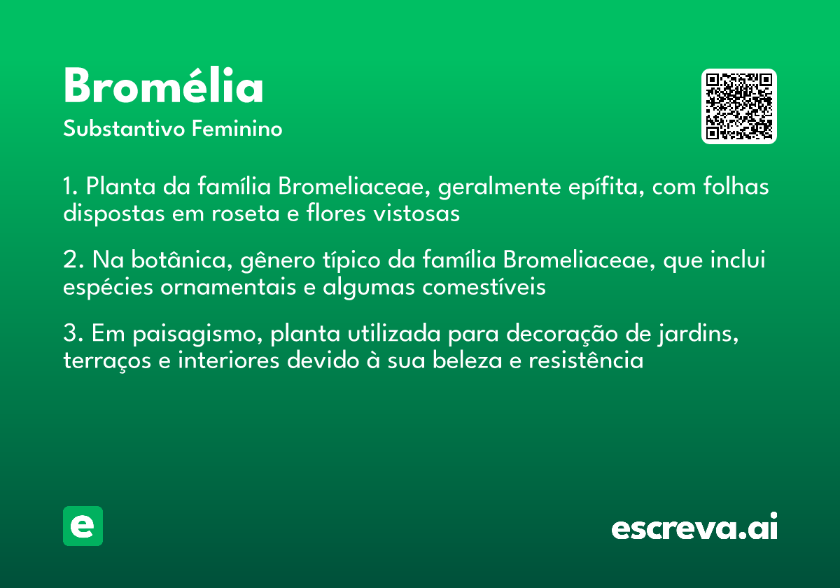bromélia