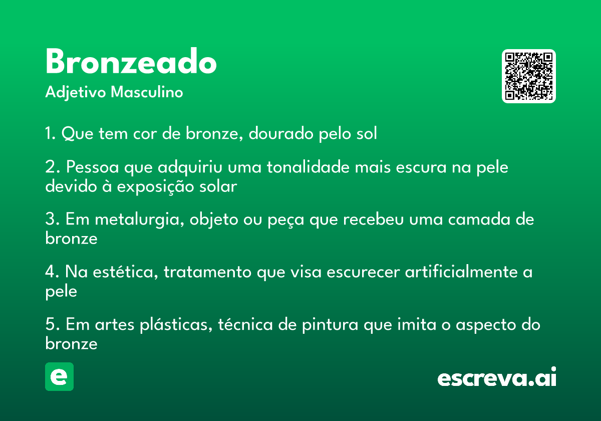 bronzeado