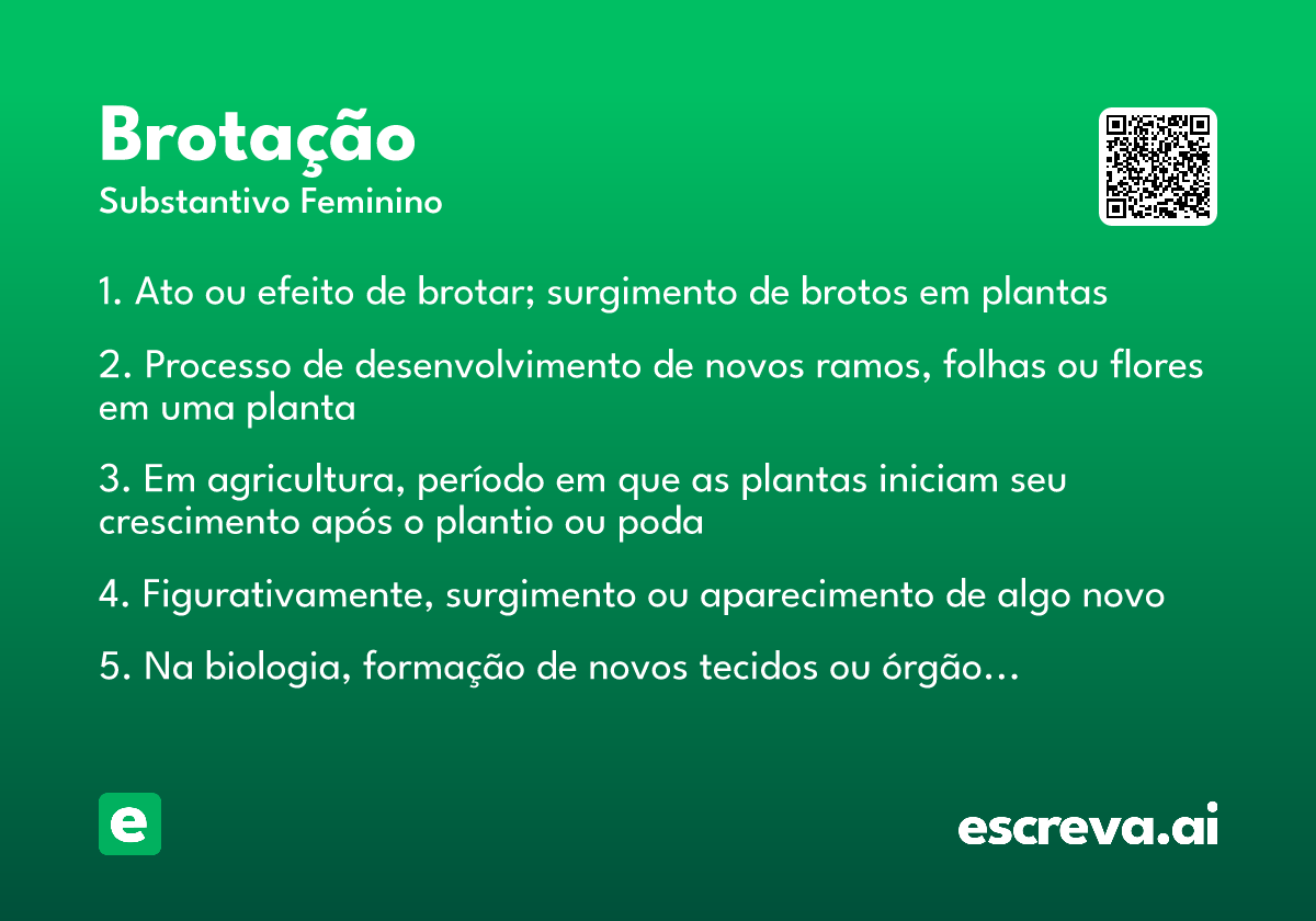 brotação