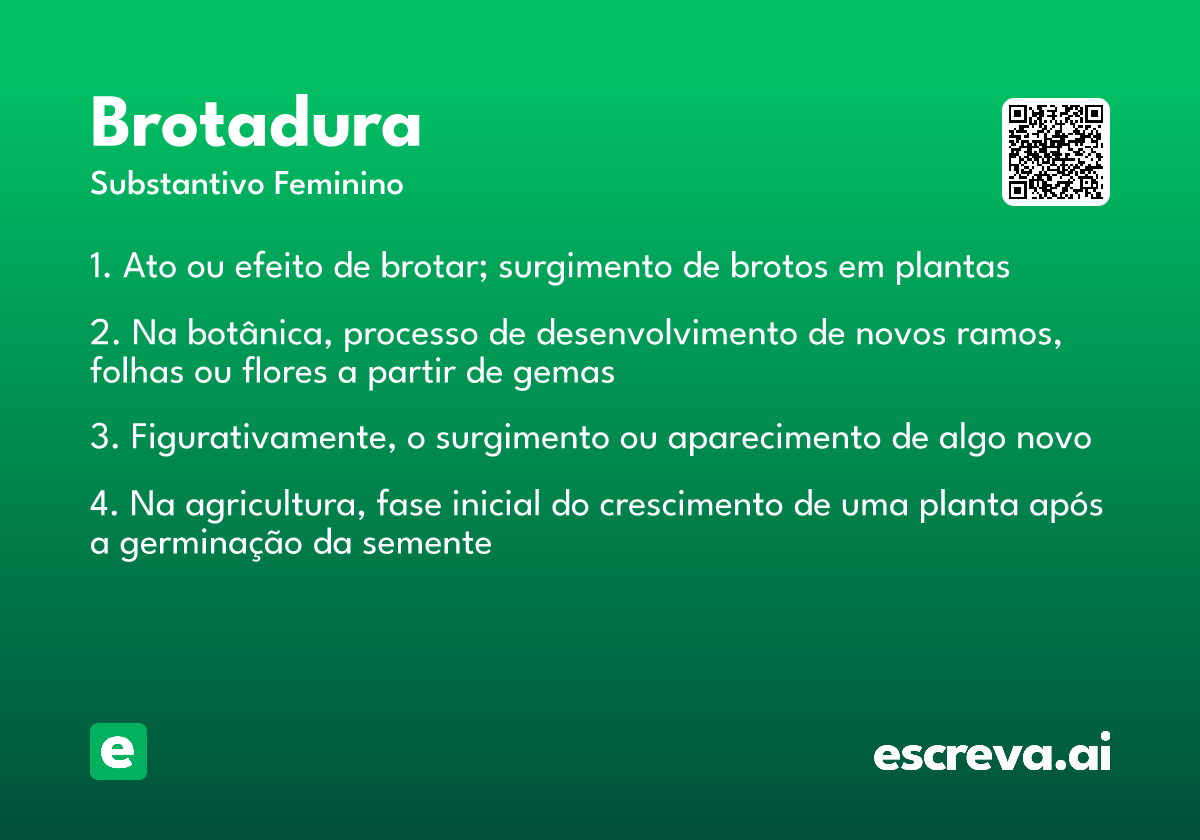 brotadura
