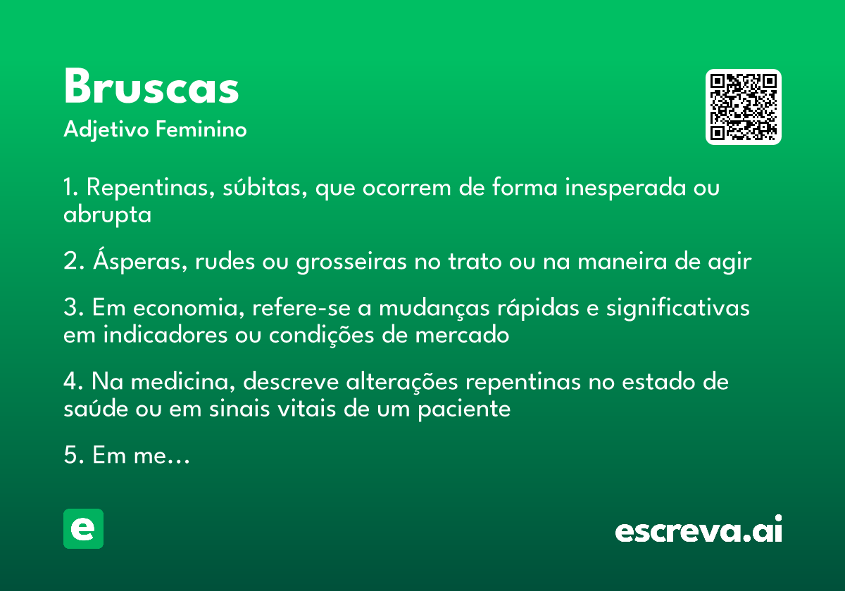 bruscas