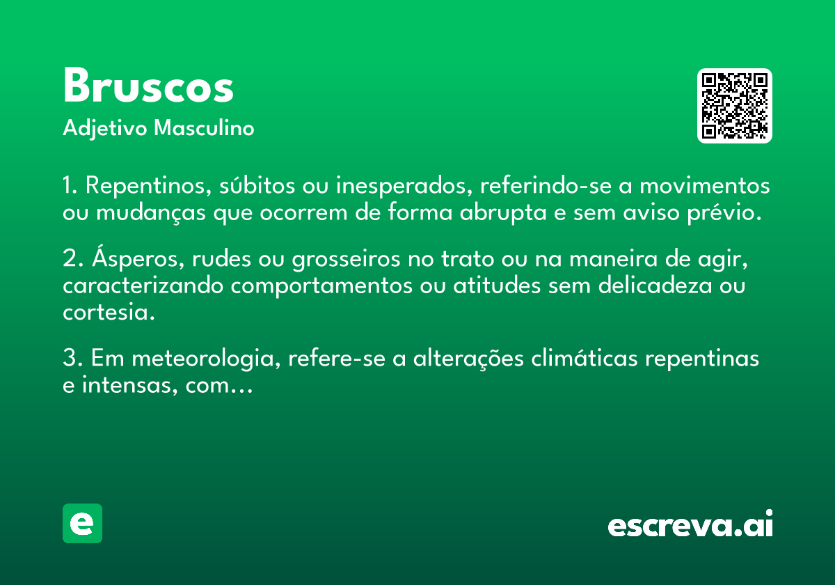 bruscos