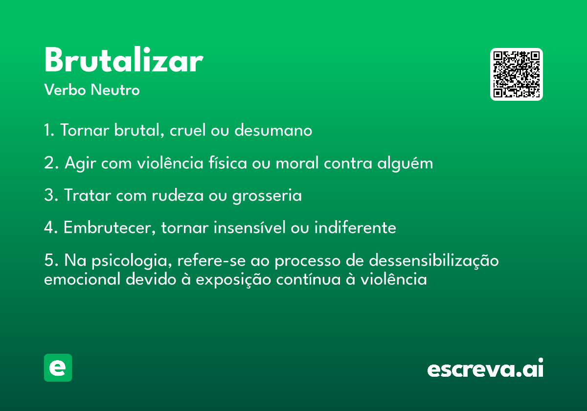 brutalizar