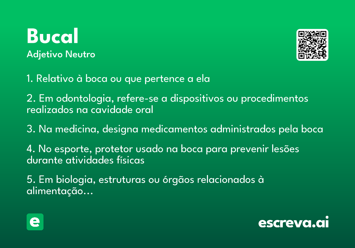 bucal