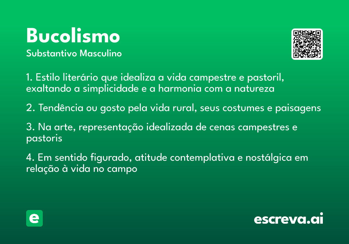 bucolismo