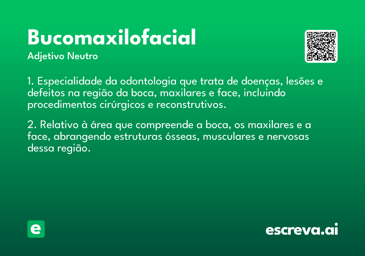 bucomaxilofacial
