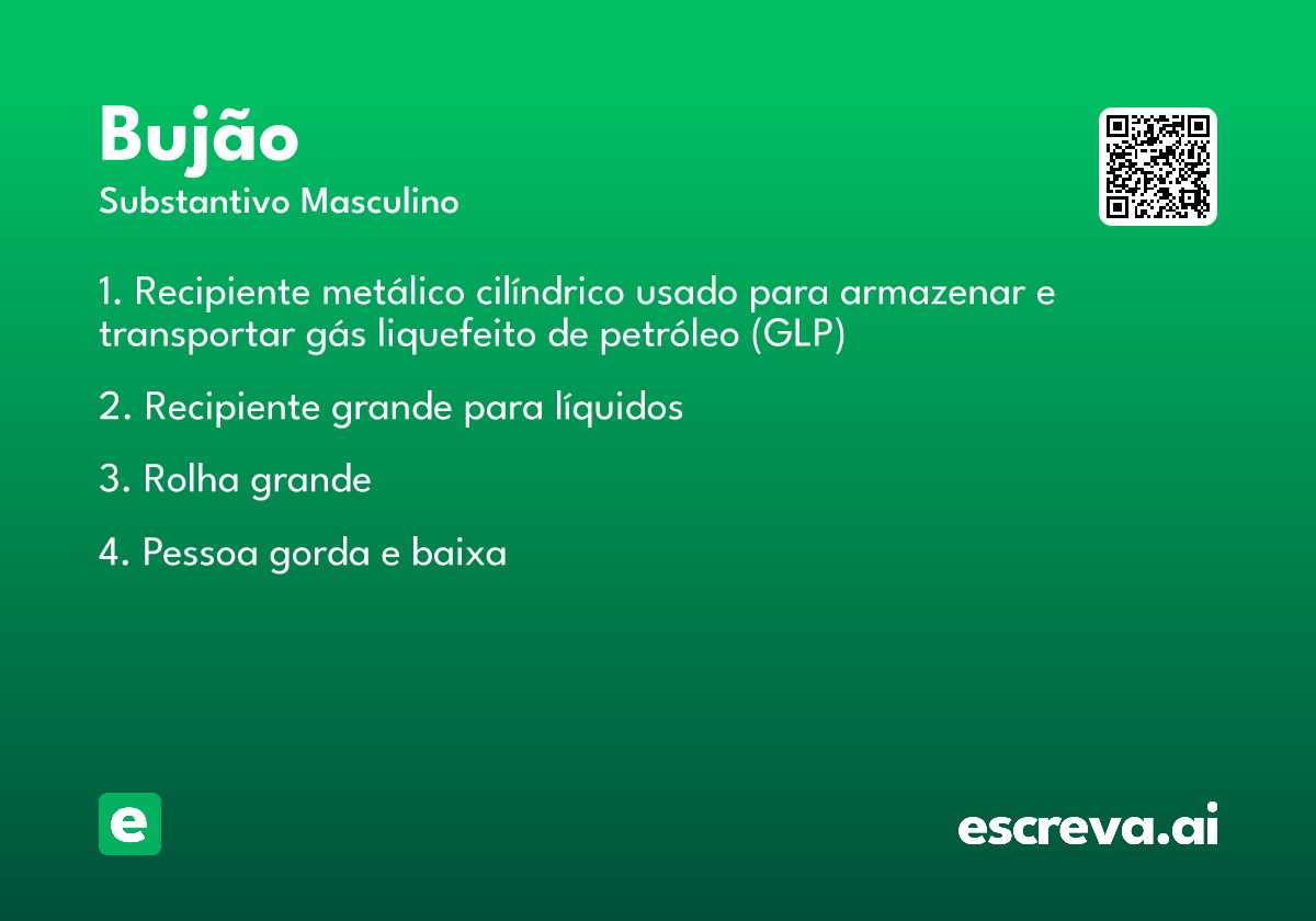 bujão