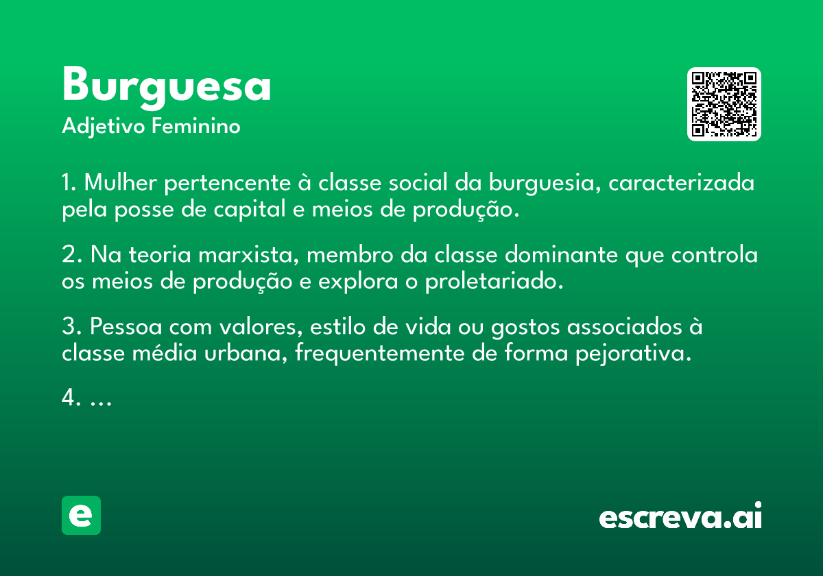 burguesa