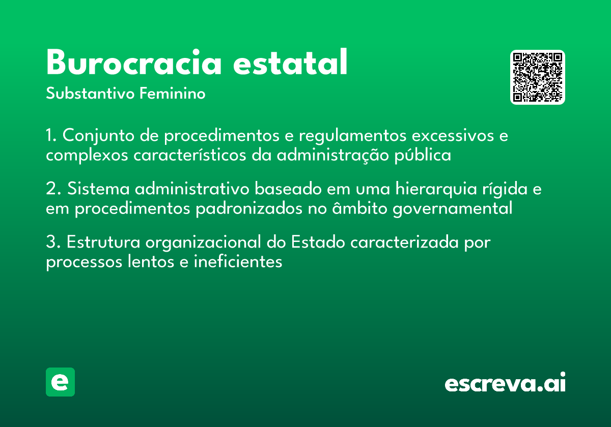 burocracia estatal