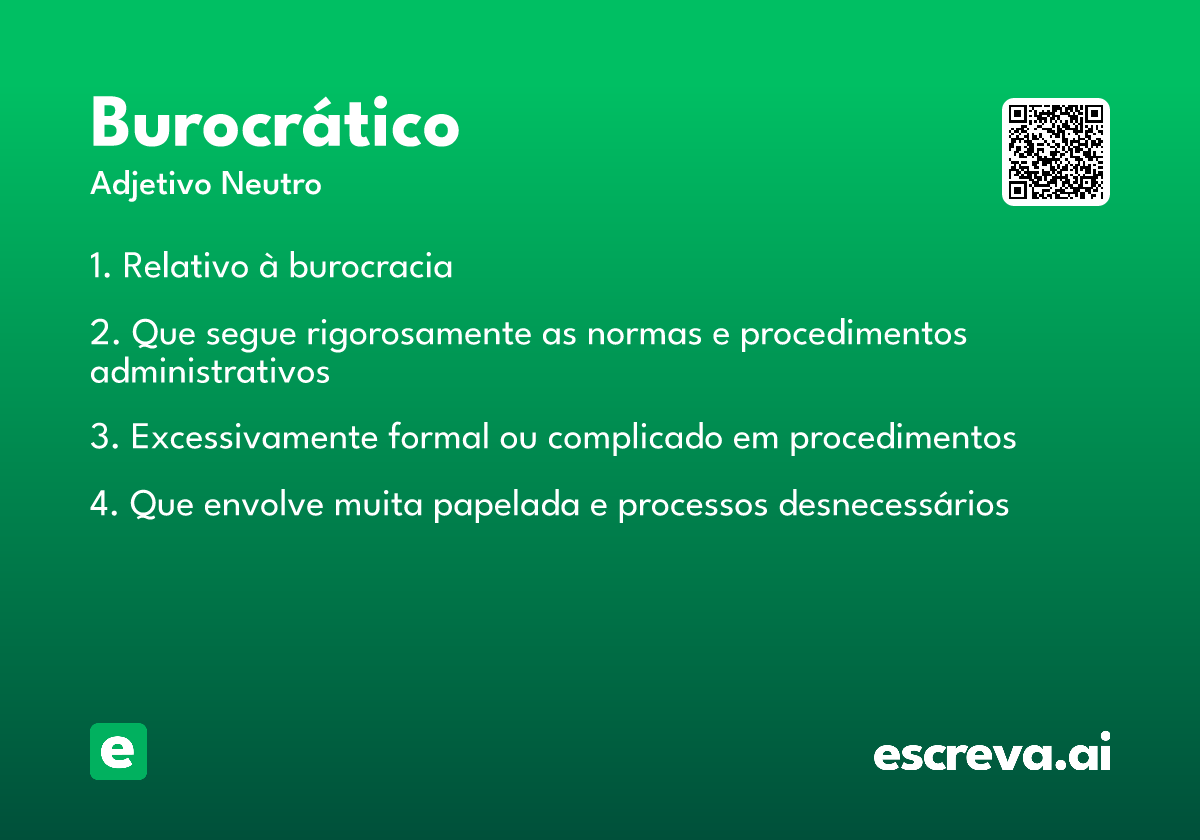burocrático