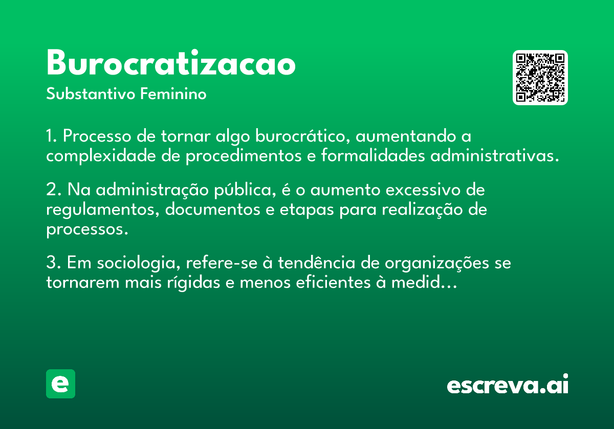 burocratizacao