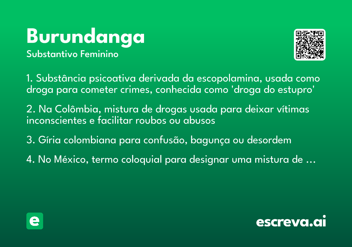 burundanga
