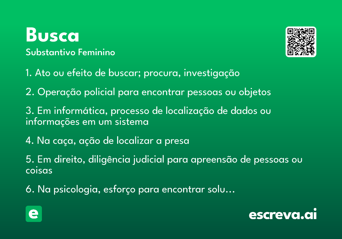 busca