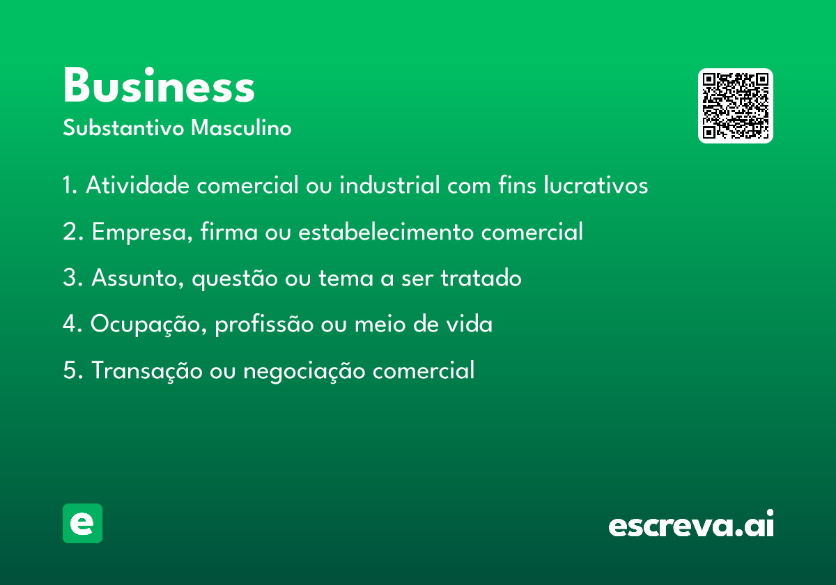 business