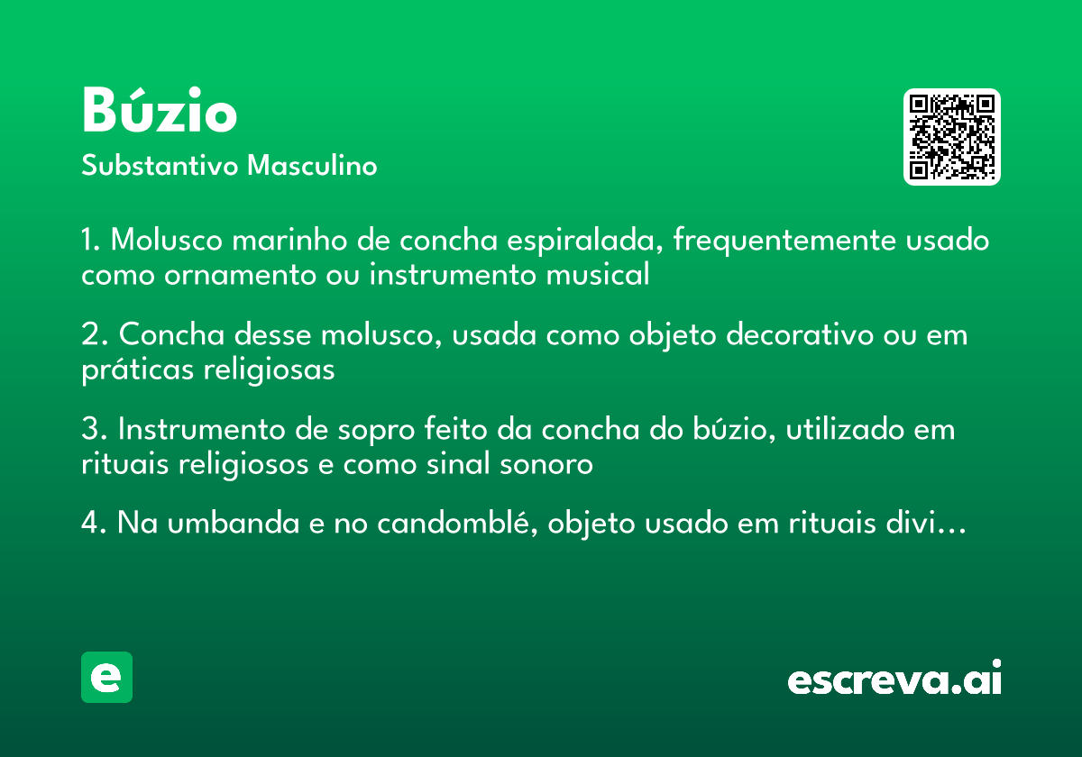 búzio