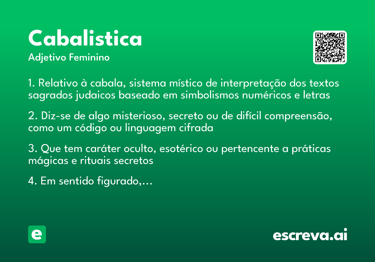 cabalistica