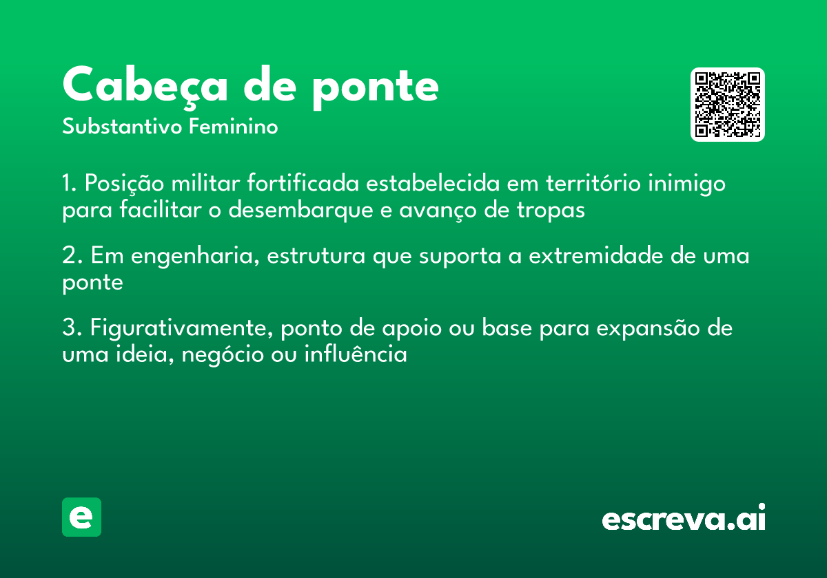 cabeça de ponte