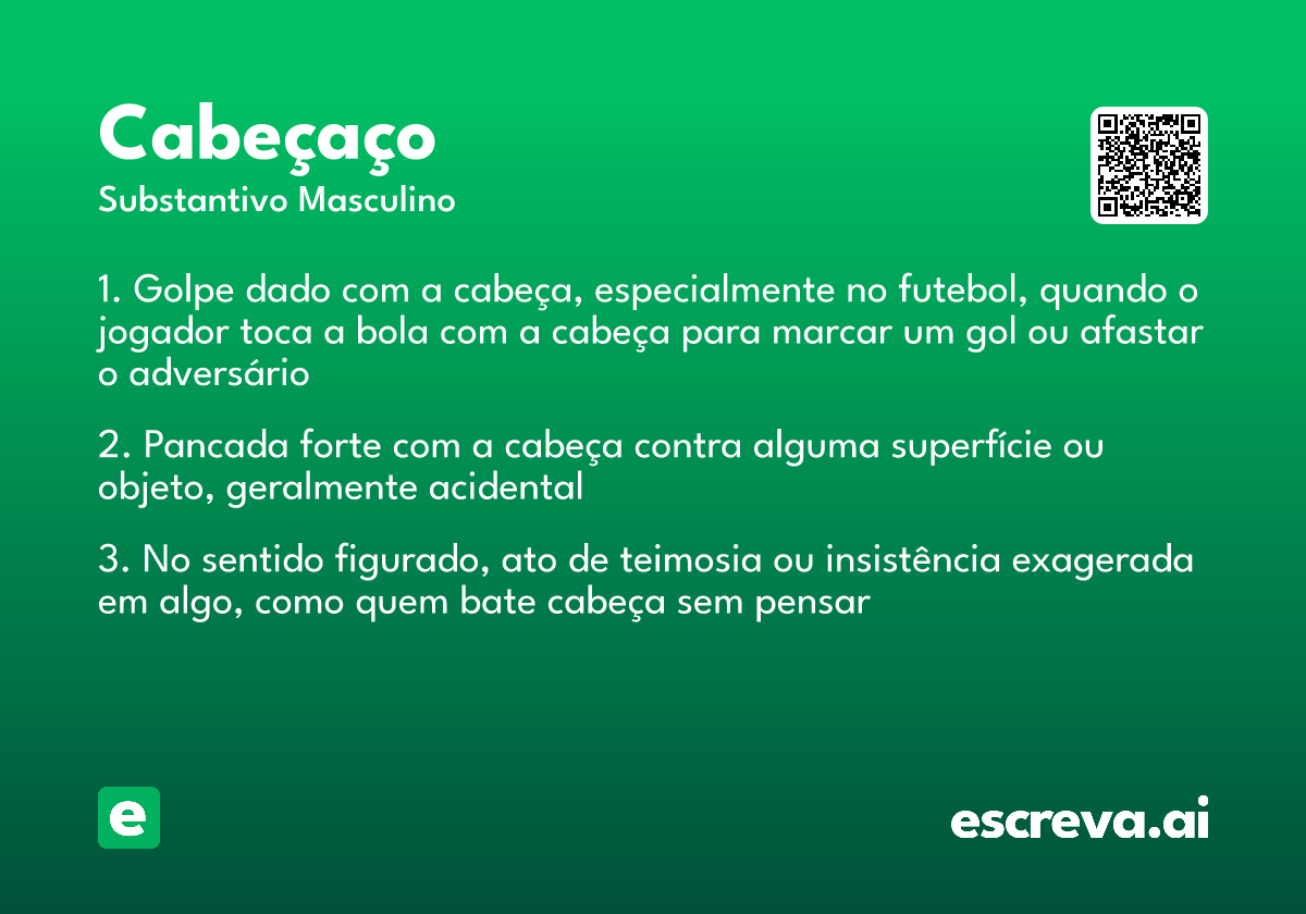 cabeçaço