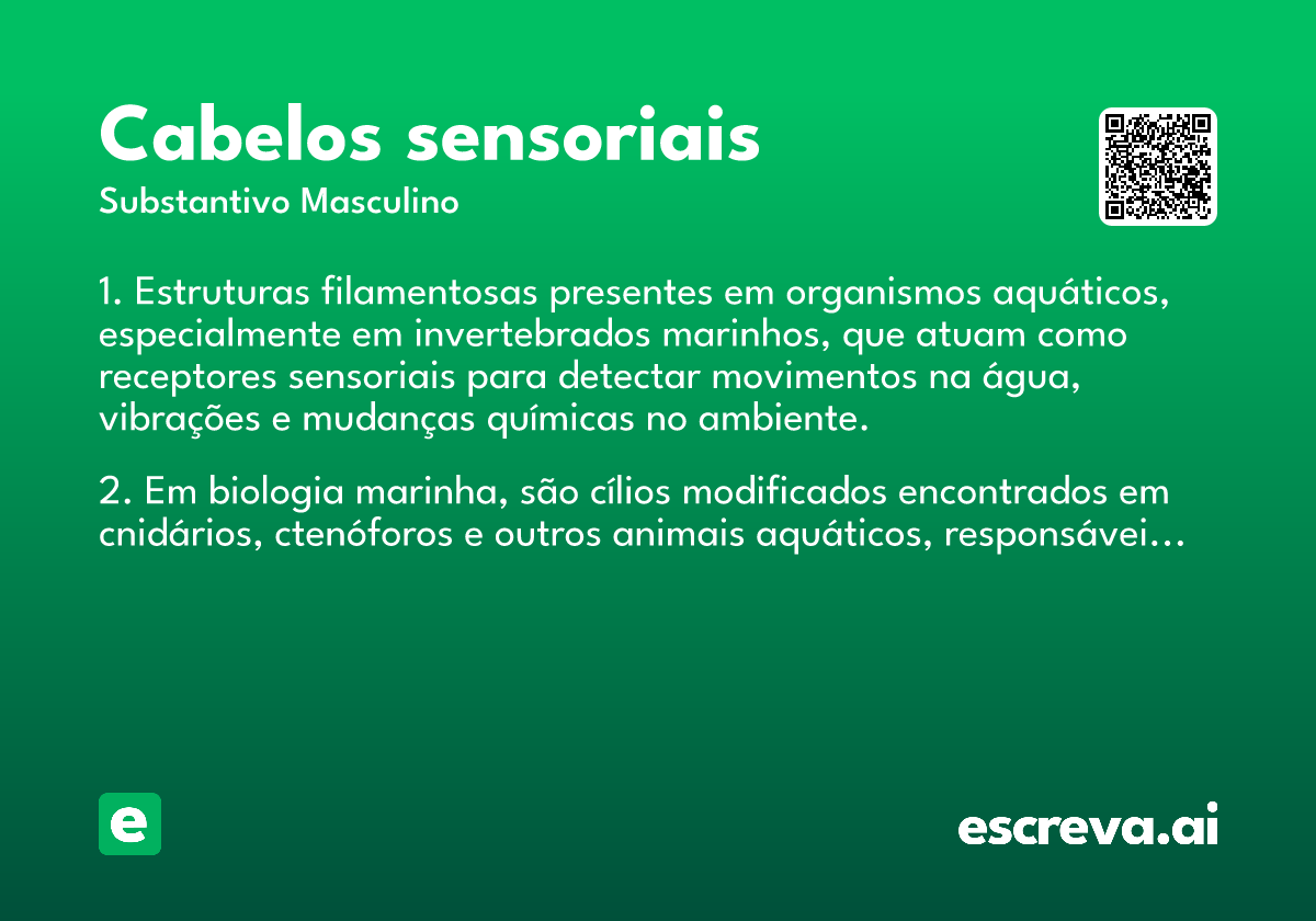 cabelos sensoriais