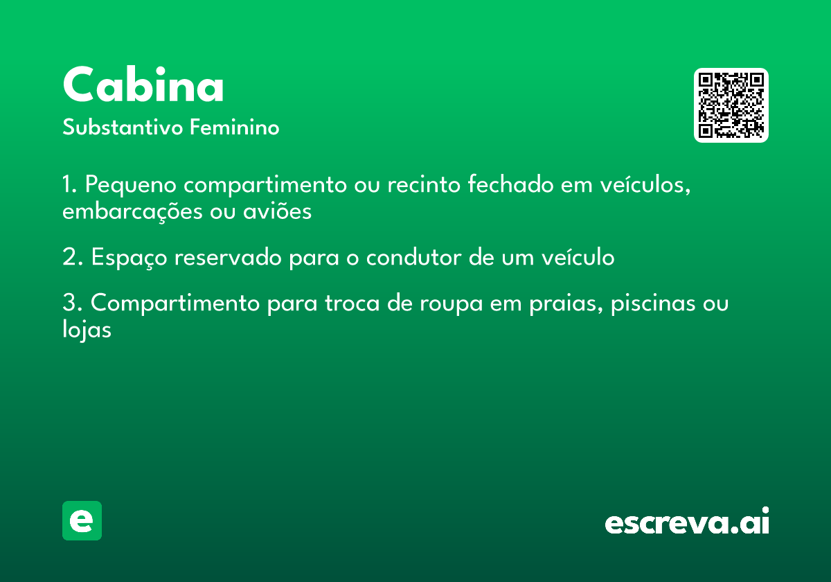 cabina