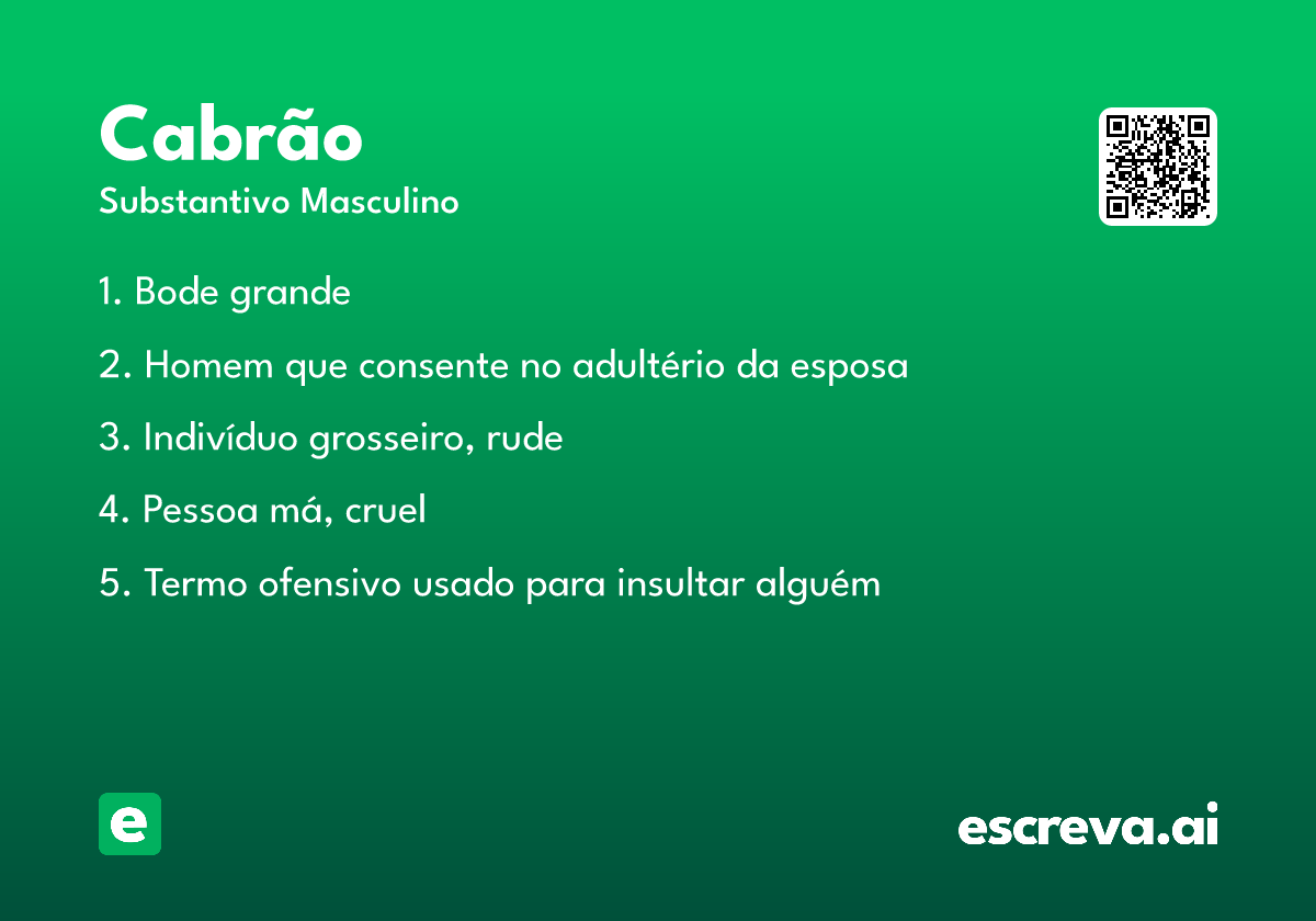 cabrão