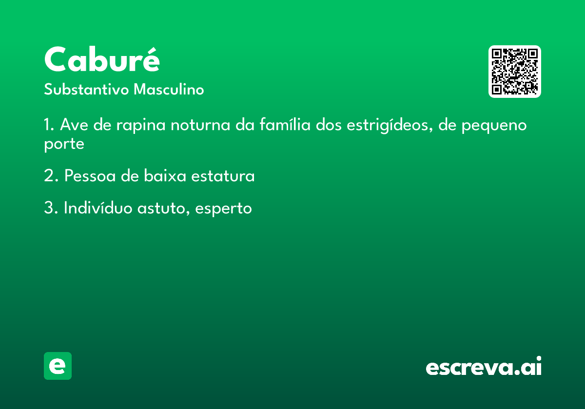 caburé