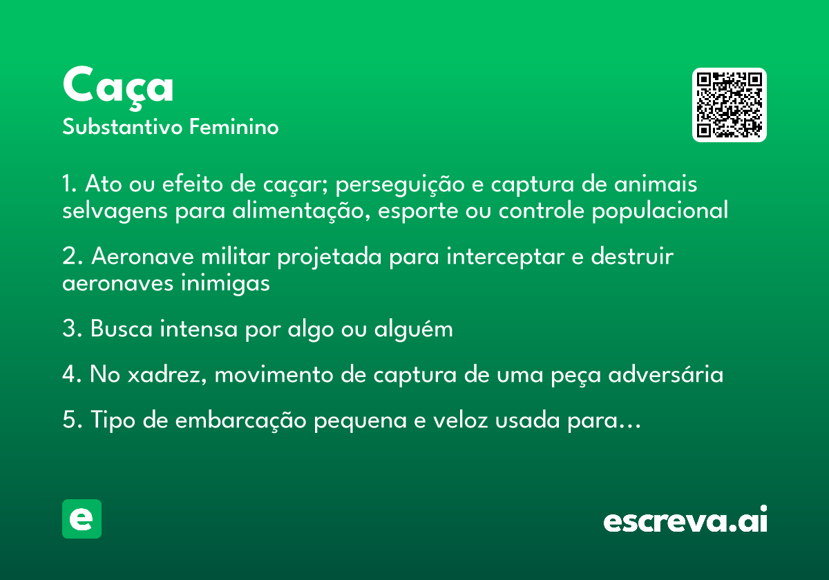 caça