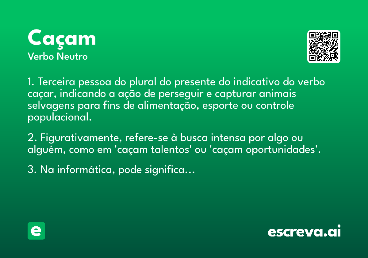 caçam