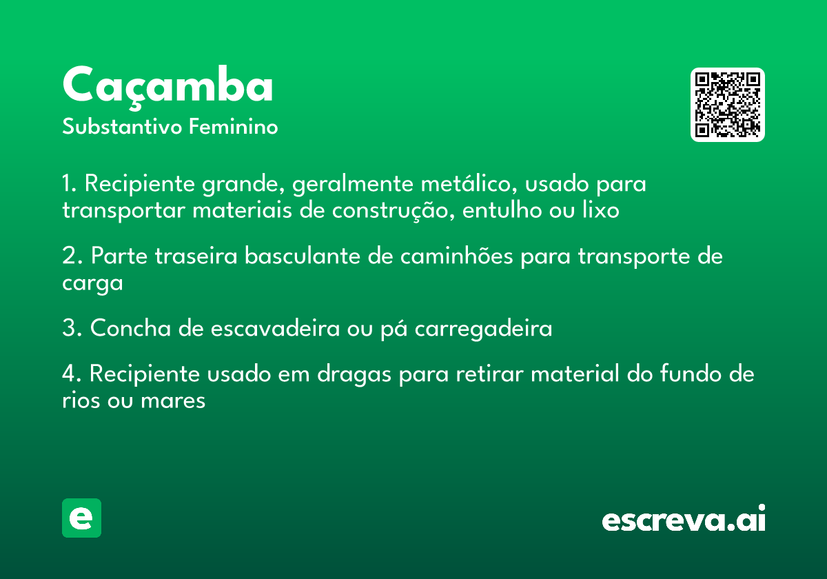 caçamba