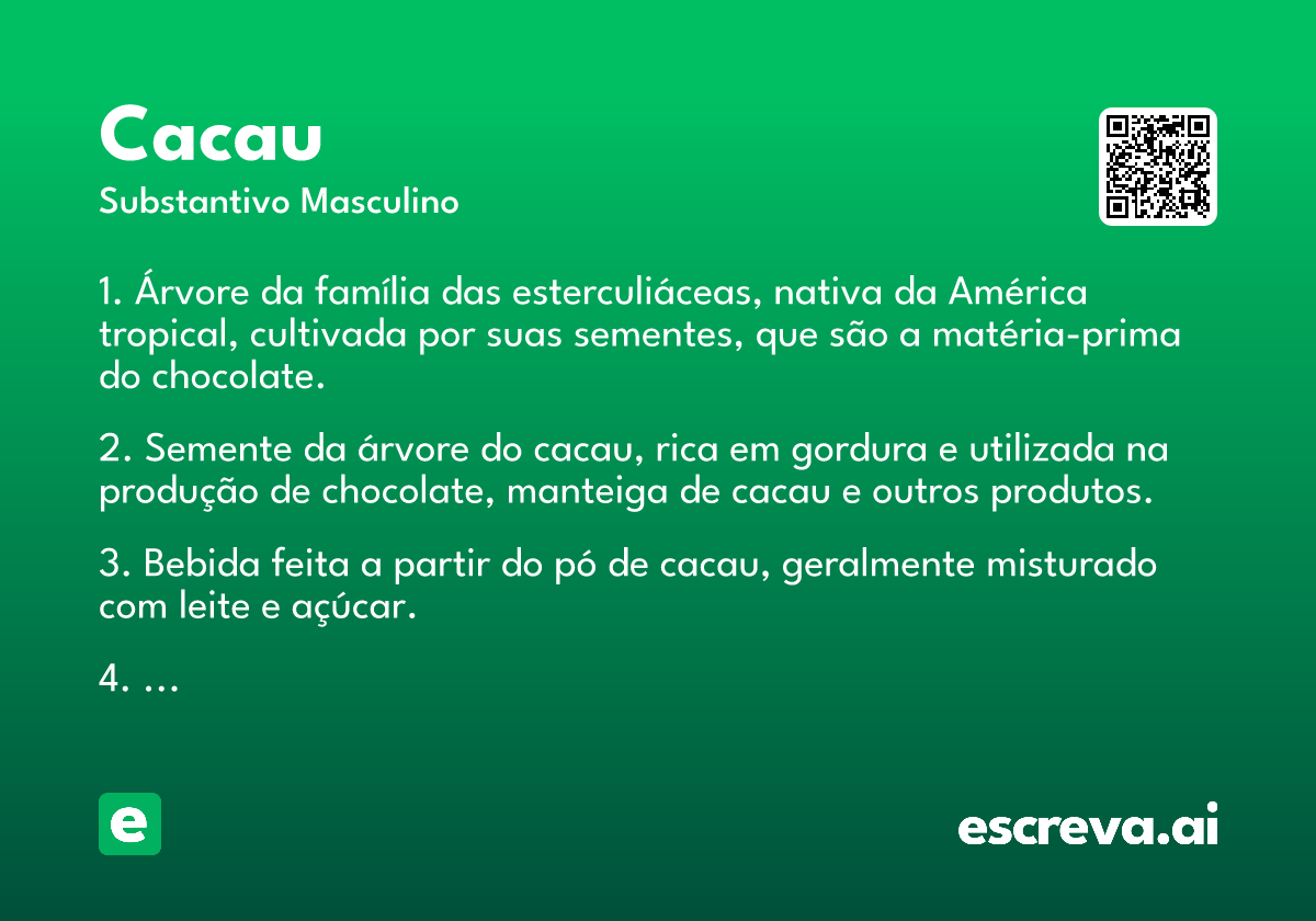 cacau