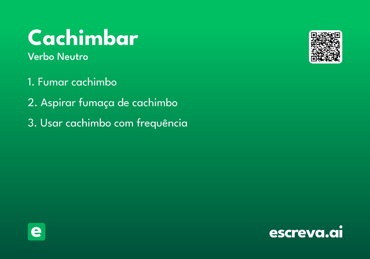 cachimbar