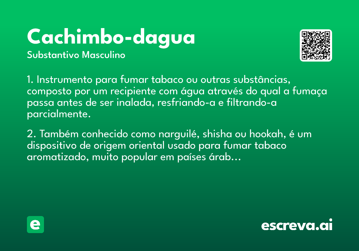 cachimbo-dagua