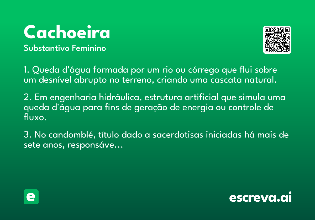 cachoeira