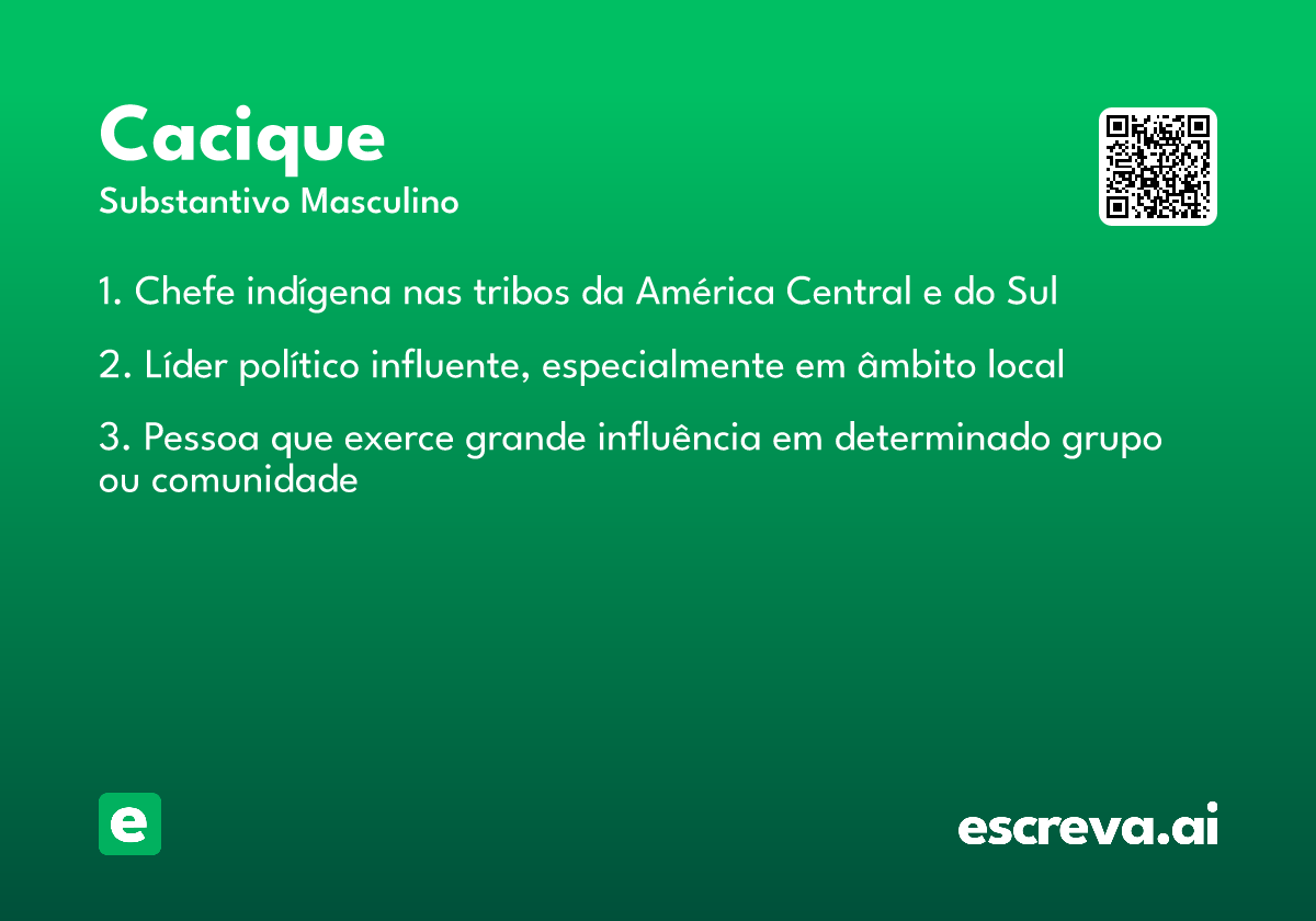 cacique
