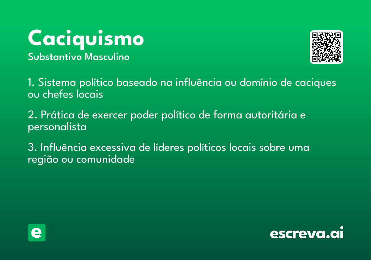 caciquismo