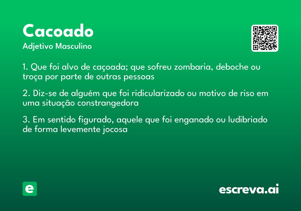 cacoado